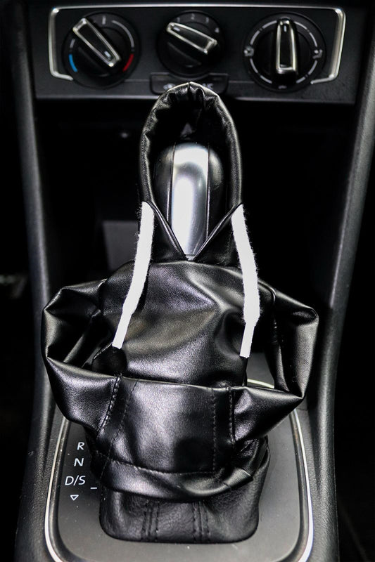 Araba İçin Suni Deri Hoodie Tasarım Otomatik Vites Kılıfı (5 Renk Seçeneği)
